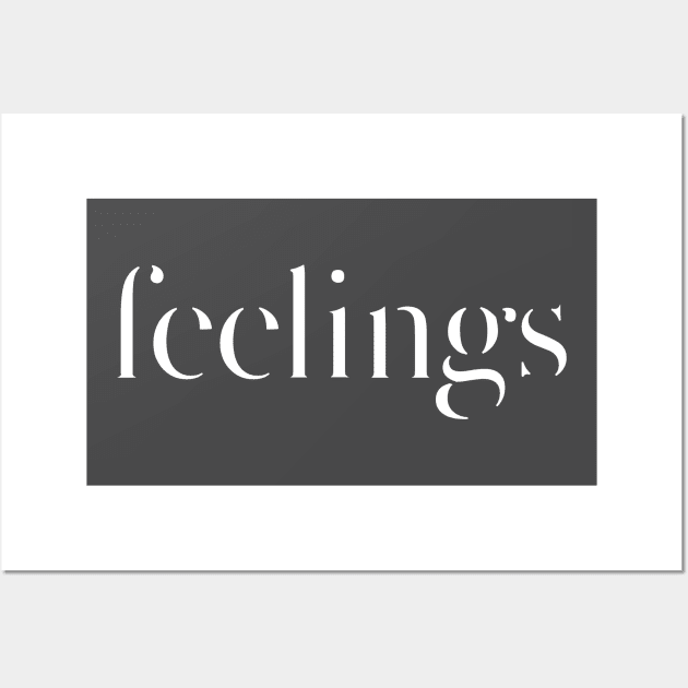 Feelings Wall Art by christophercomeau